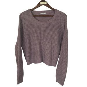 ASTER Mauve Crew Neck Sweater / 2X